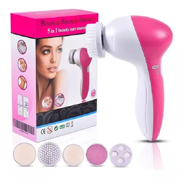 Cepillo Facial Limpieza 5 en1 Exfoliante